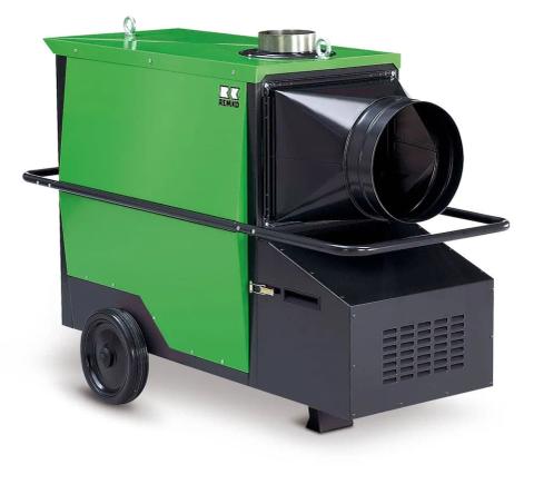 Bouwverwarmer externe schouw