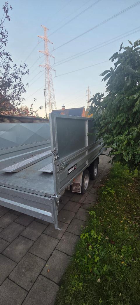 Aanhangwagen kipper
