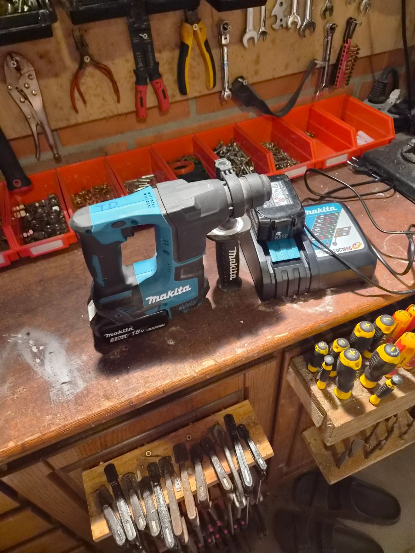 Boormachine makita 18v accu