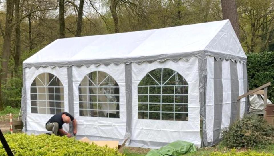 Partytent 3x6m PVC - premium