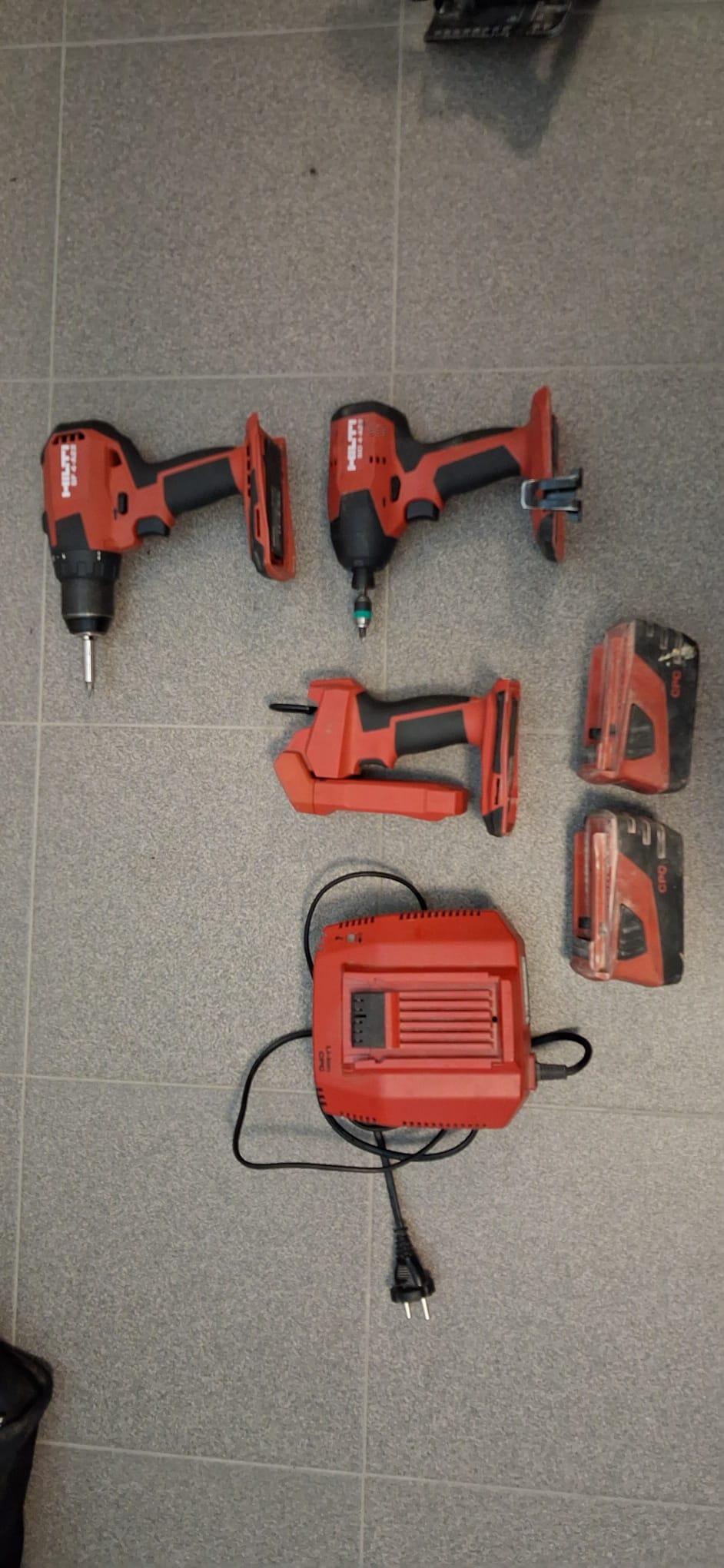 Accu schroefboormachine set Hilti