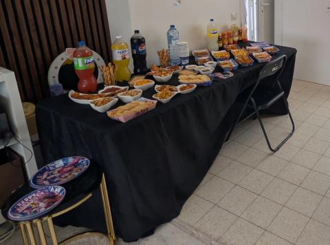 Klaptafel (met doek)