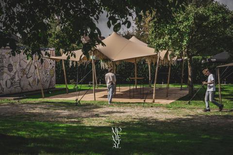 Stretchtent 6,5 x 10 m