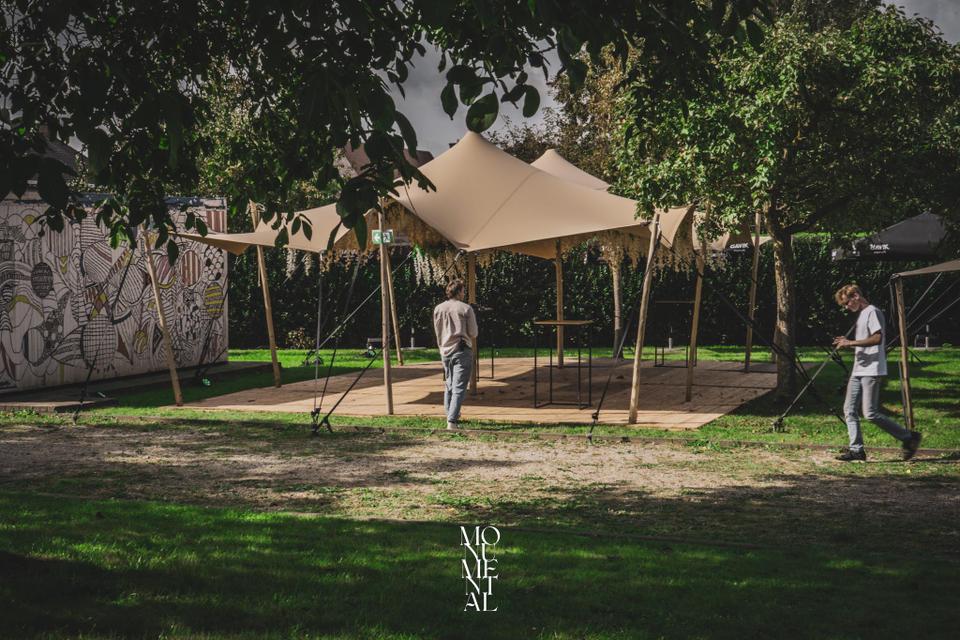Stretchtent 6,5 x 10 m