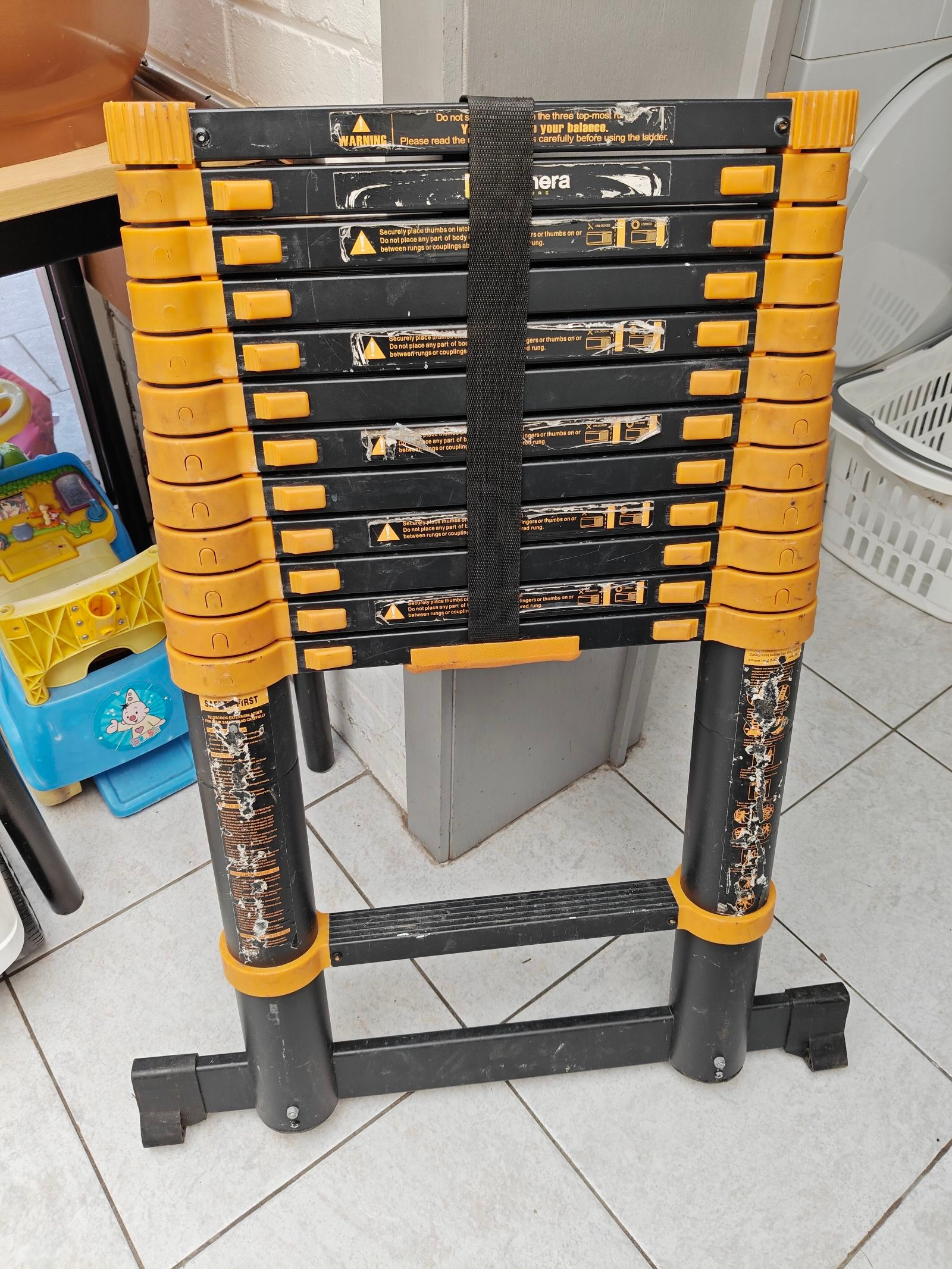 Uitschuifbare ladder 3,8m