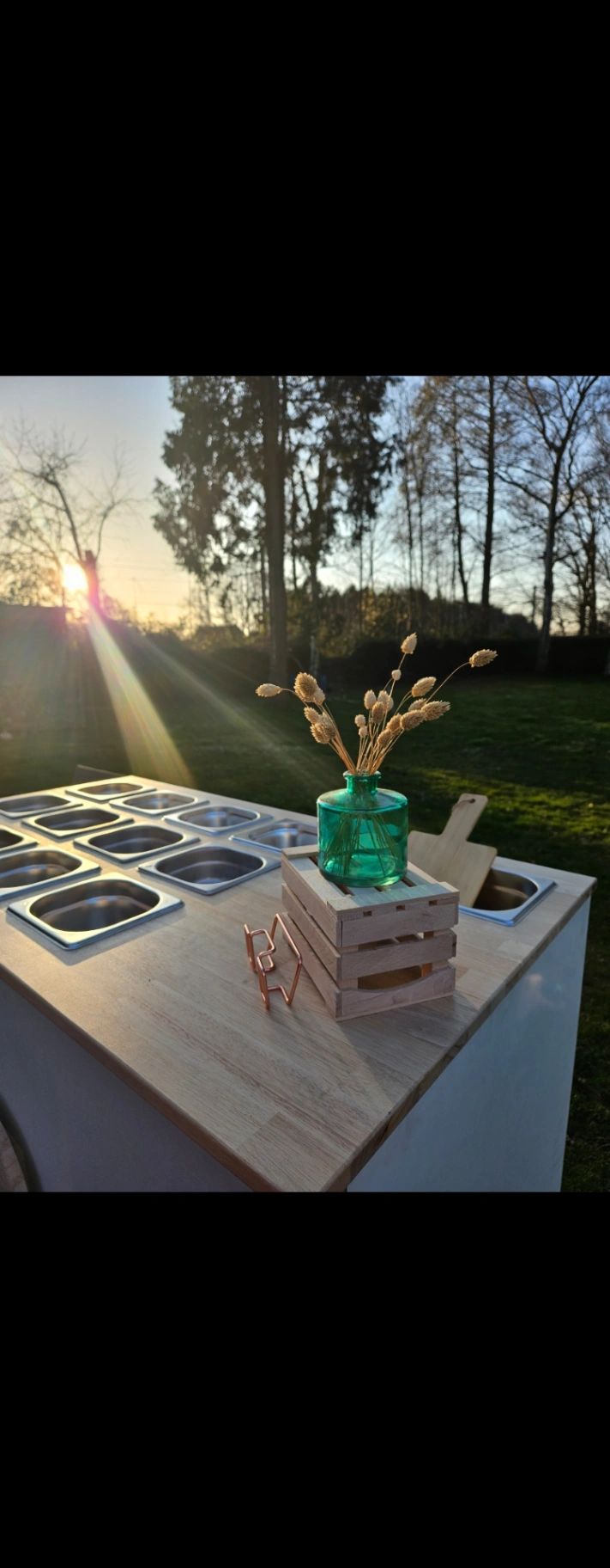 Buffetbar op wielen