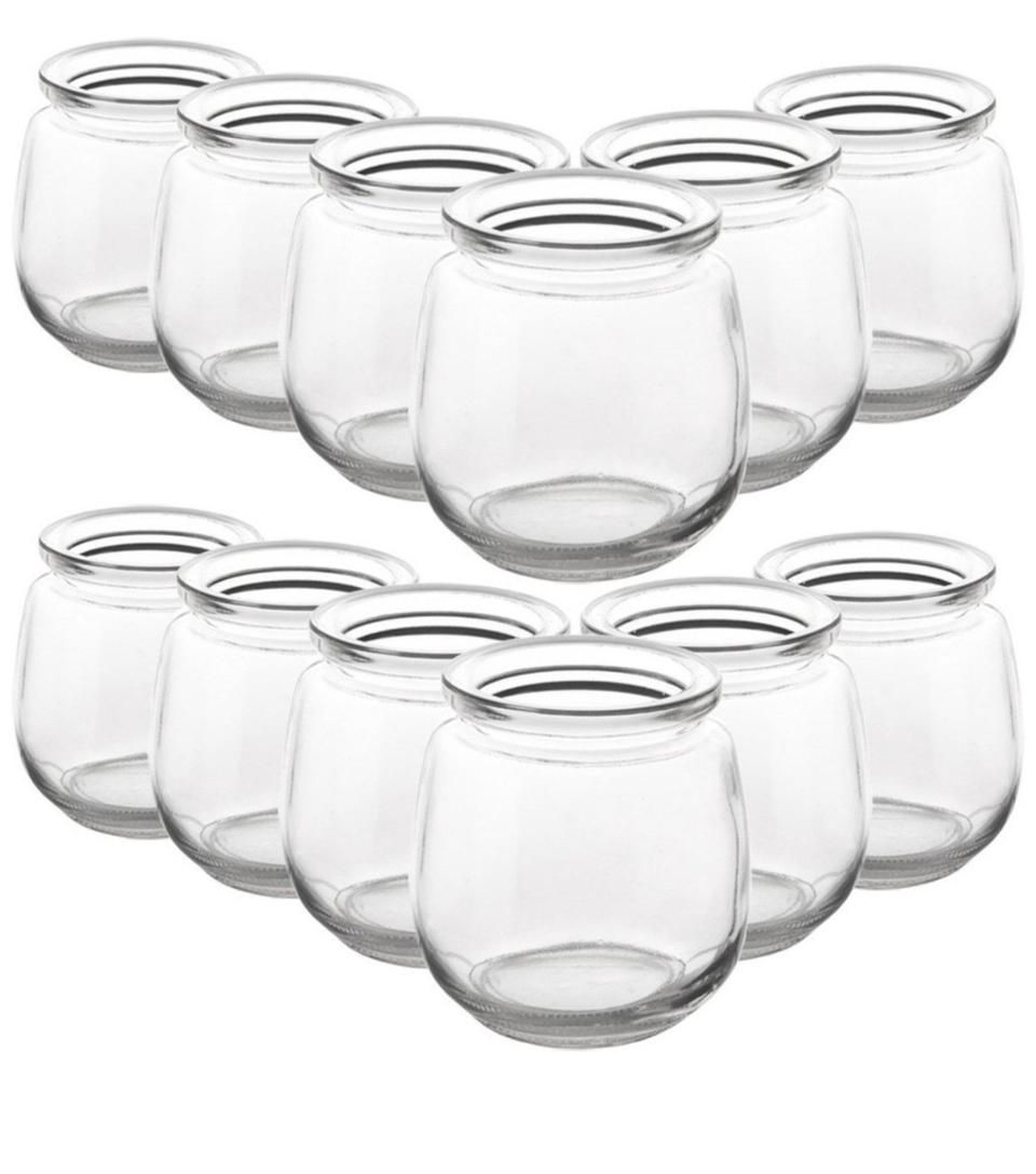 Glazen potjes