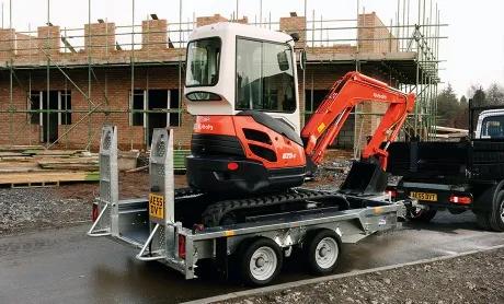 Aanhangwagen voor machines MTM 3500kg