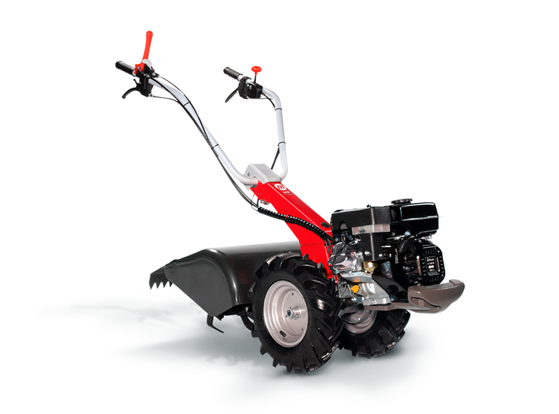 Mini Motoculteur met overtopfrees