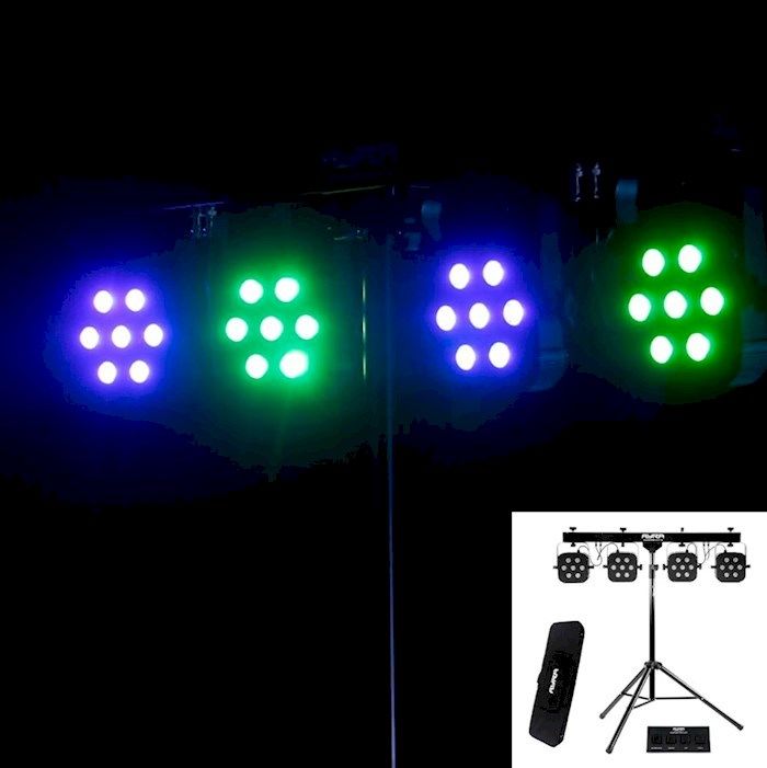 Ayra ComPar Kit 2 LED lichtset (ook DMX stuurbaar)