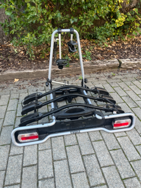 Kwalitatieve Thule fietsendrager voor 3 fietsen (geschikt voor elke auto!)