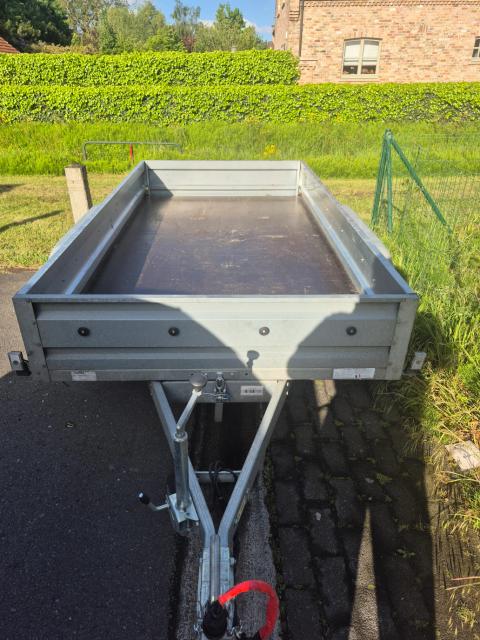 Aanhangwagen dubbelas 750kg