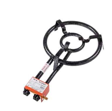 Brander voor Paella + 2 pannen (15 pers per pan)