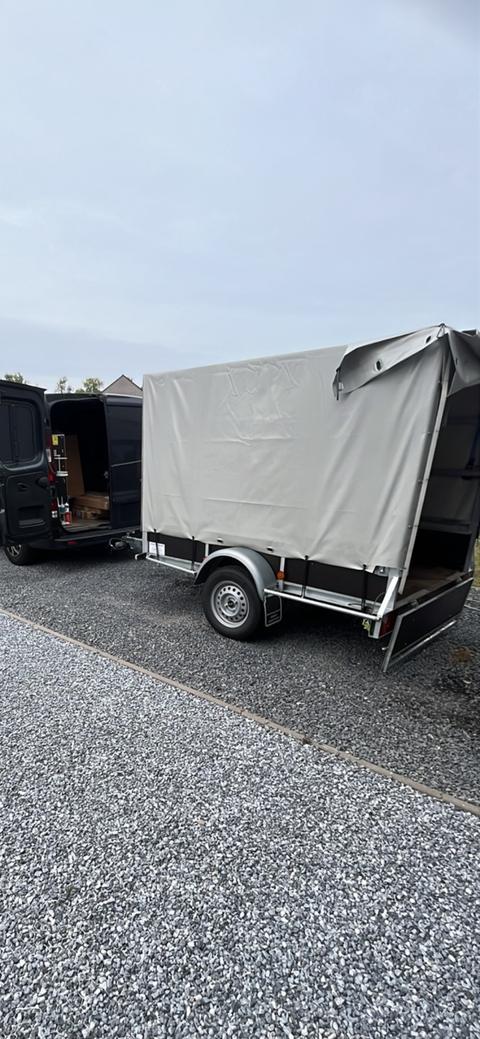 Gesloten aanhangwagen