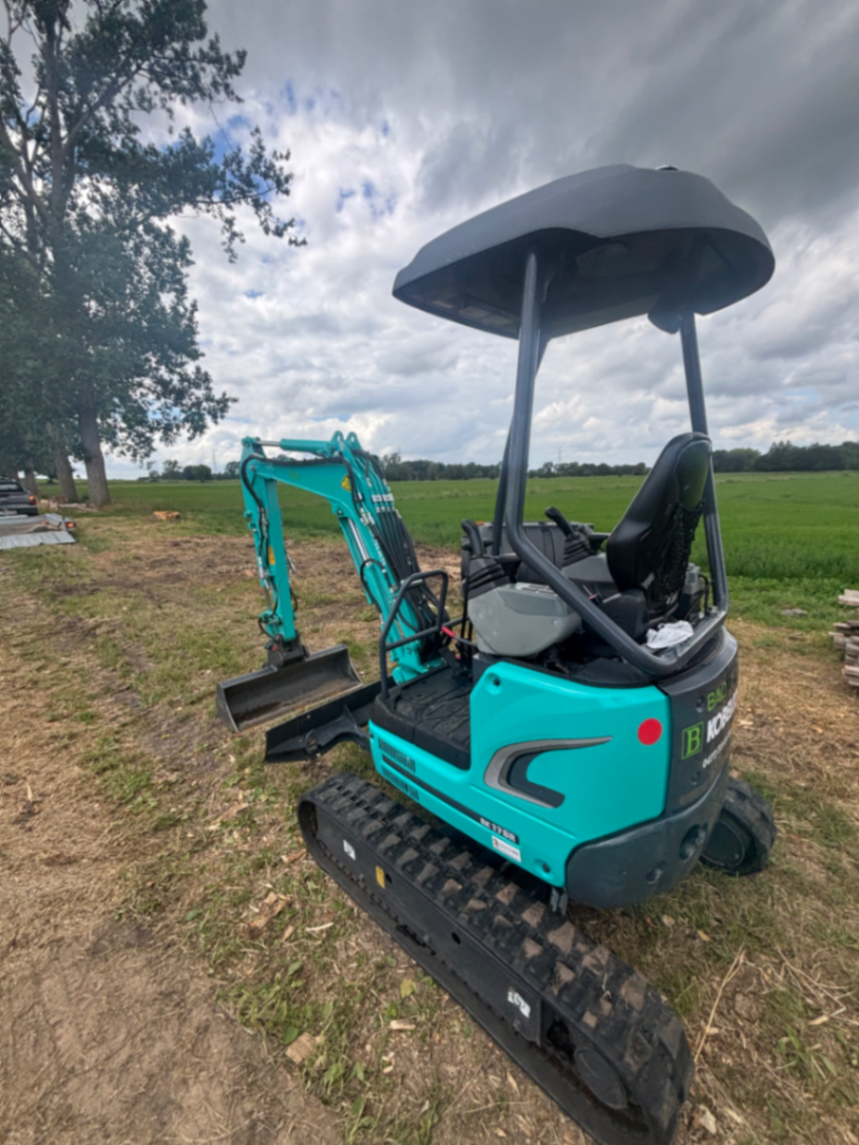 Kobelco 1,7 ton minigraver