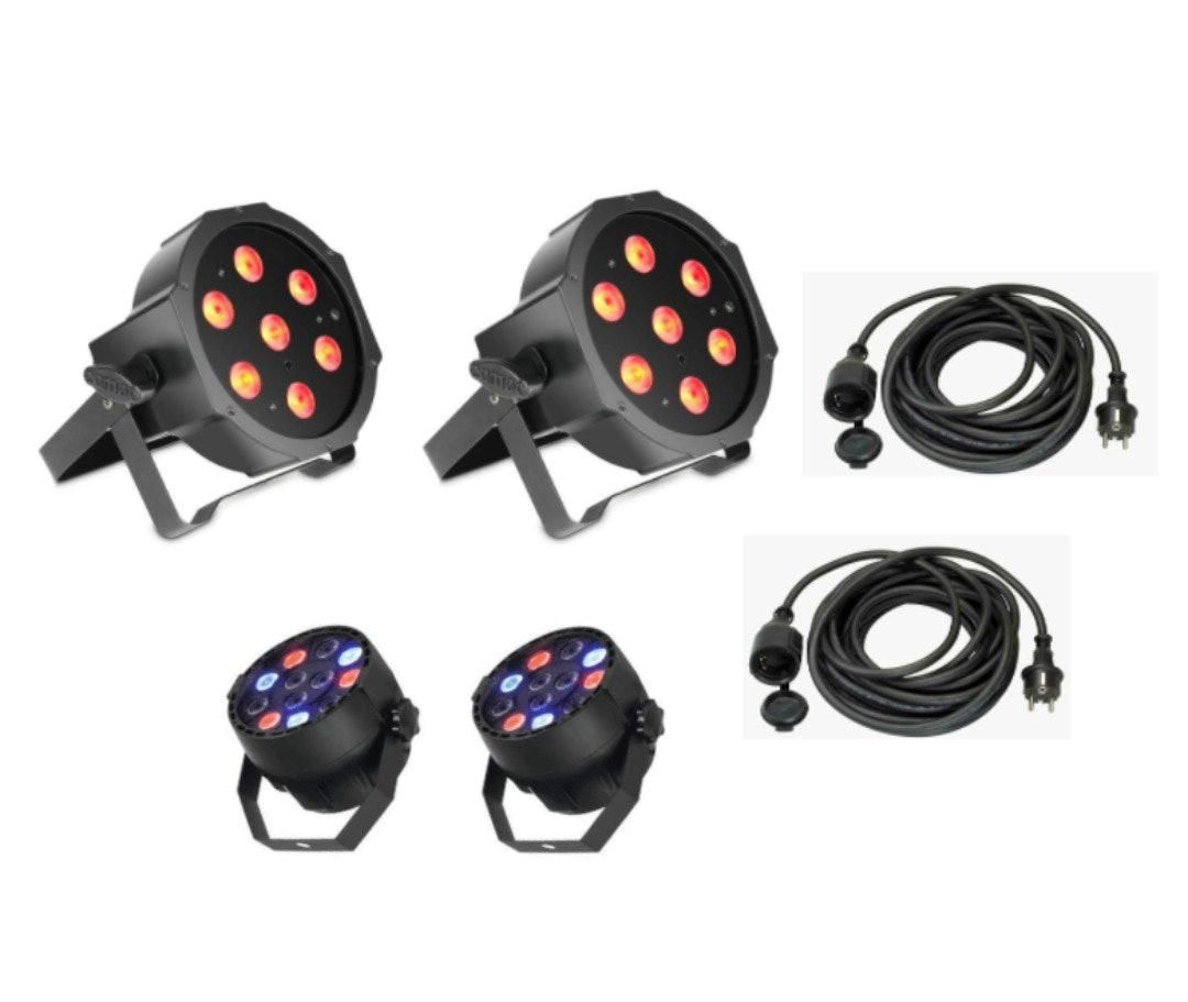 Uplighters met draad