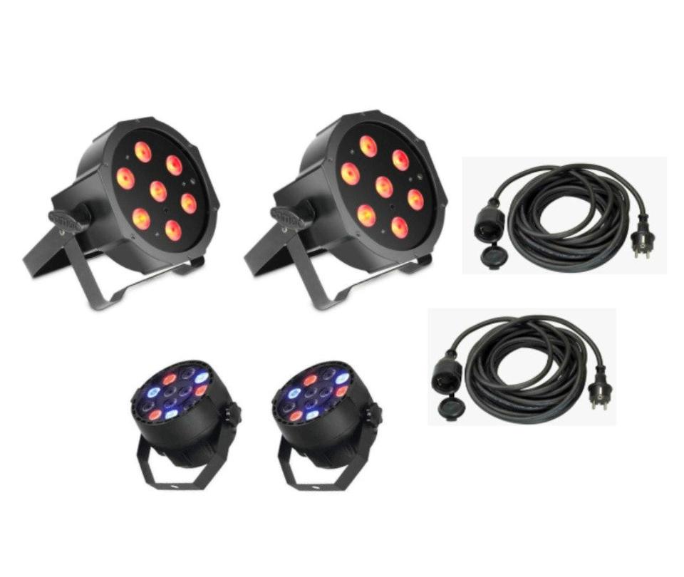 Uplighters met draad
