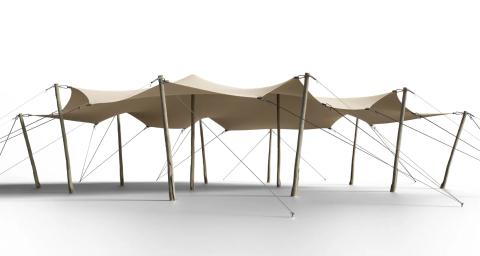 Stretchtent 8,5x12,5m