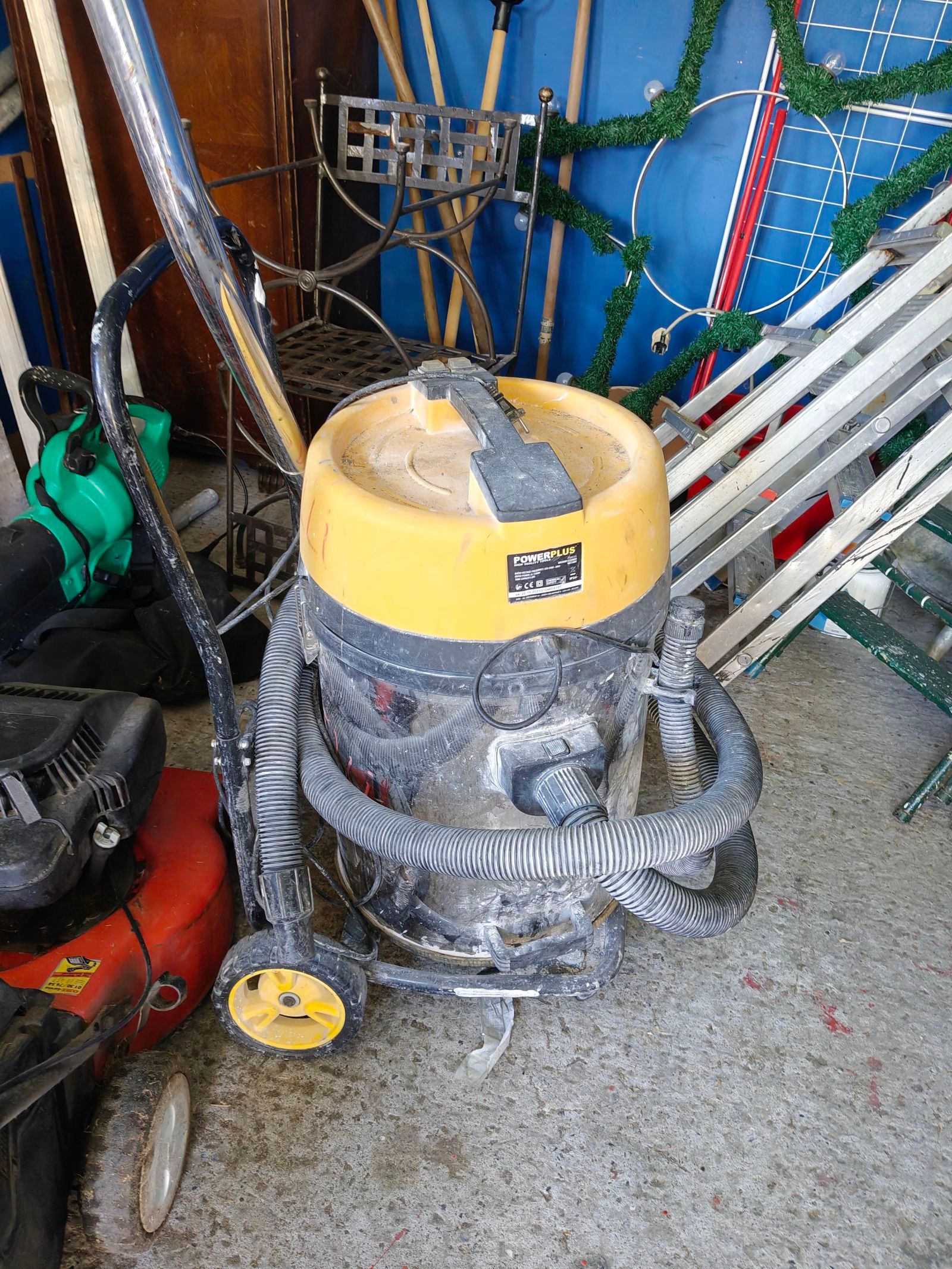 Powerplus bouwstofzuiger