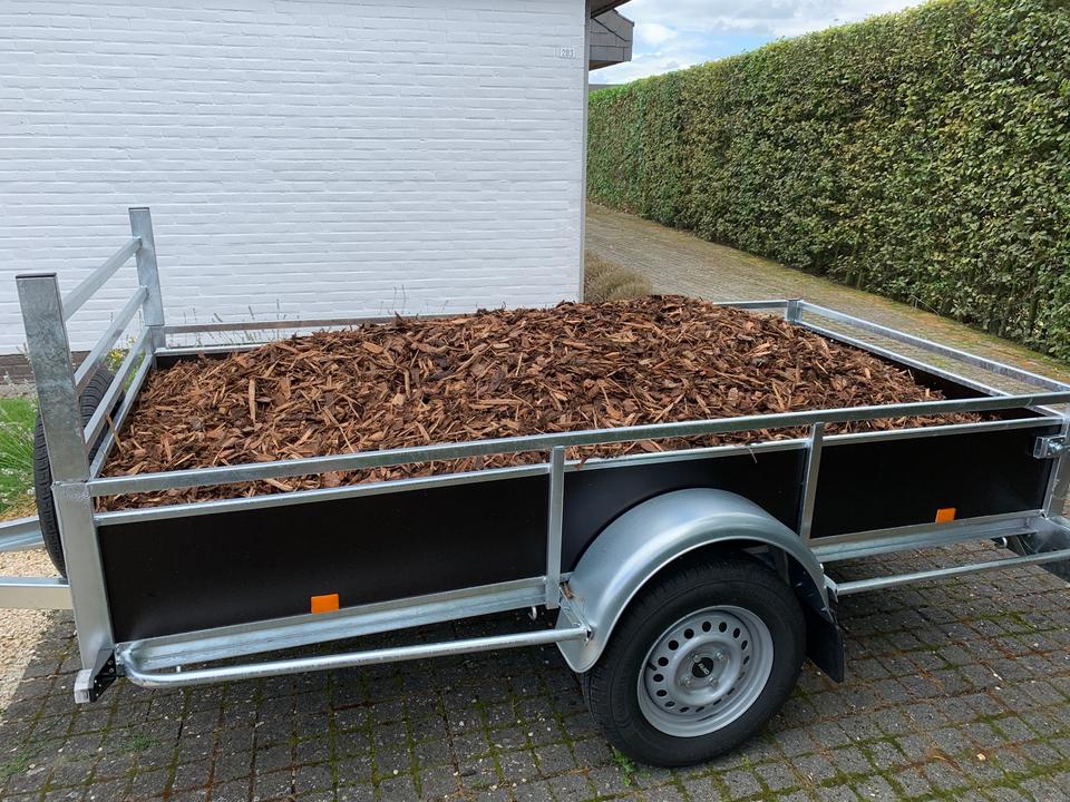 Enkelassige aanhangwagen