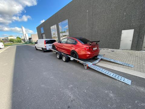 Brian james car hauler auto aanhangwagen