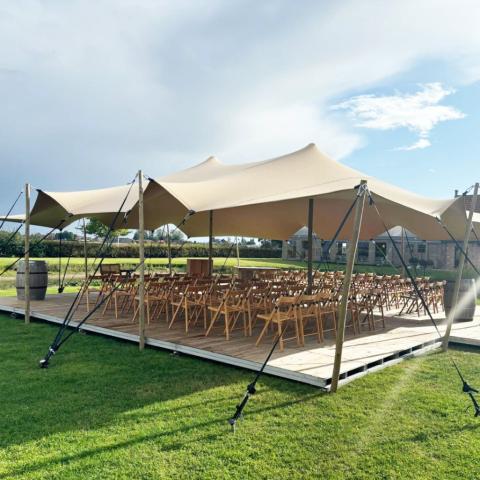 Stretchtent 10 x 10 m
