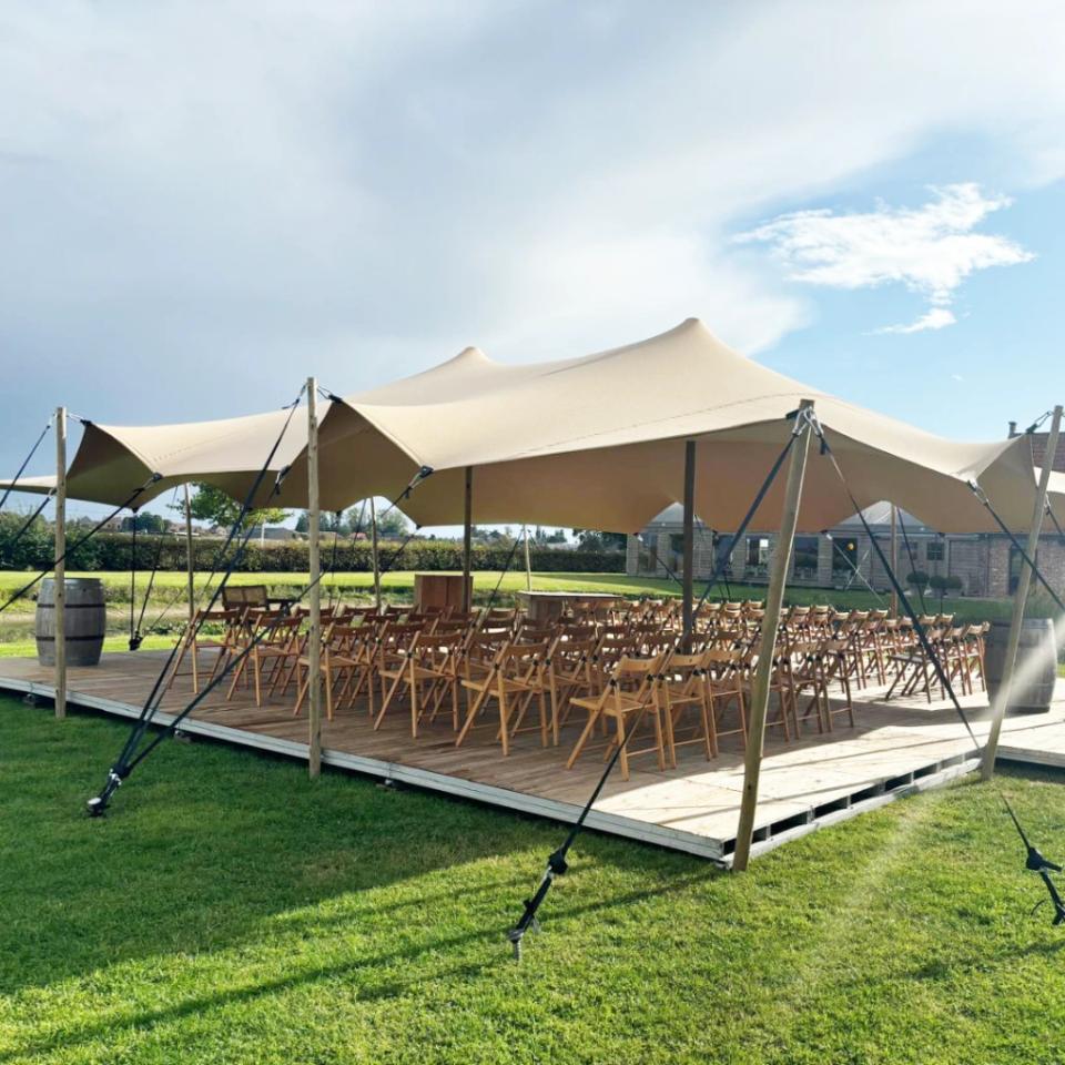 Stretchtent 10 x 10 m