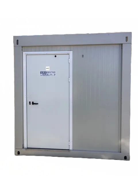 Toiletcontainer met inkomhal - 2W
