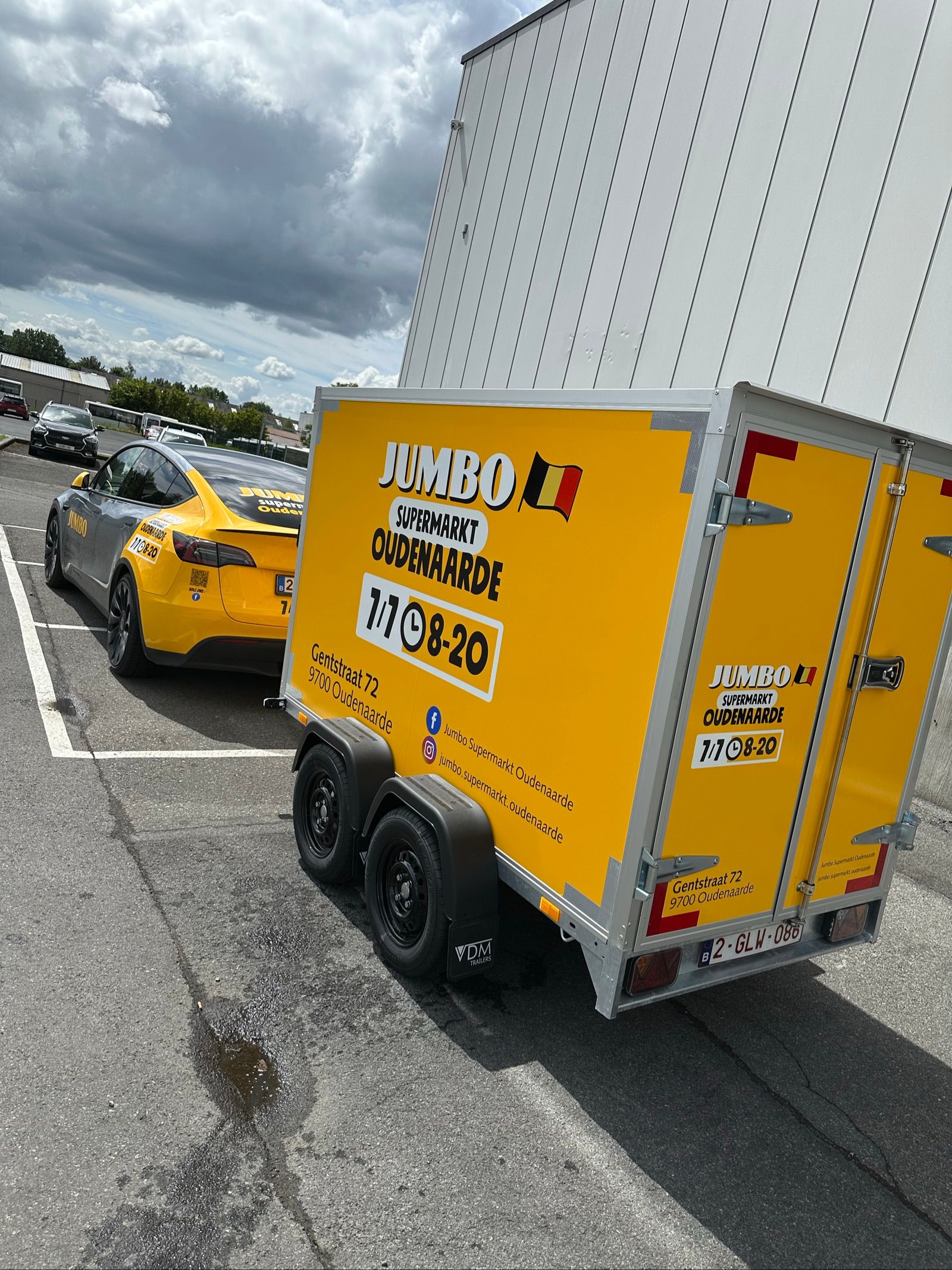 Aanhangwagen Jumbo Oudenaarde