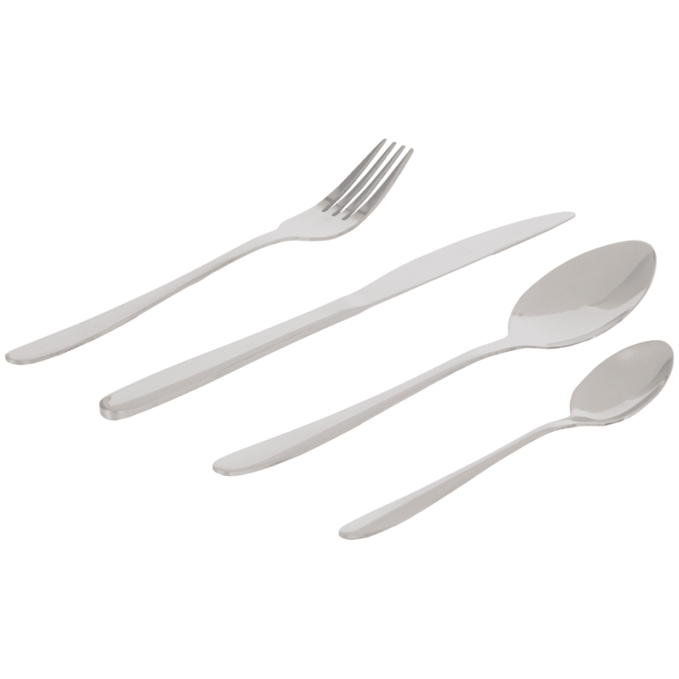Bestek vork mes lepel dessertvork of lepel