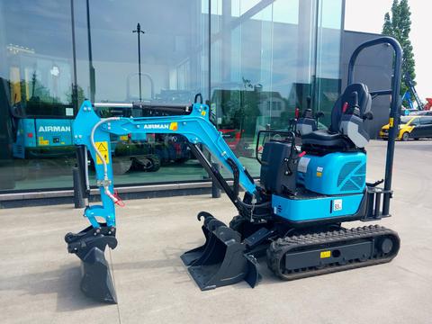 Minigraver 1,0 ton Airman AX10U Deluxe