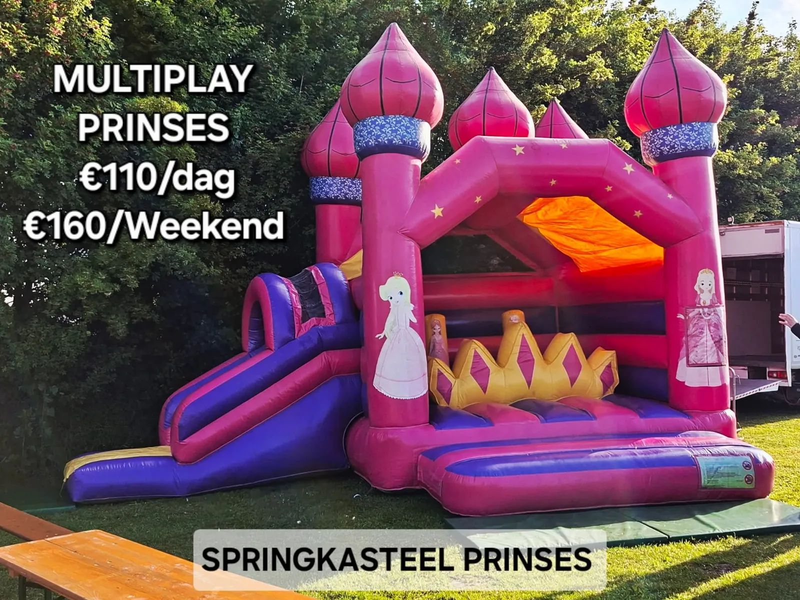 Springkasteel Prinses