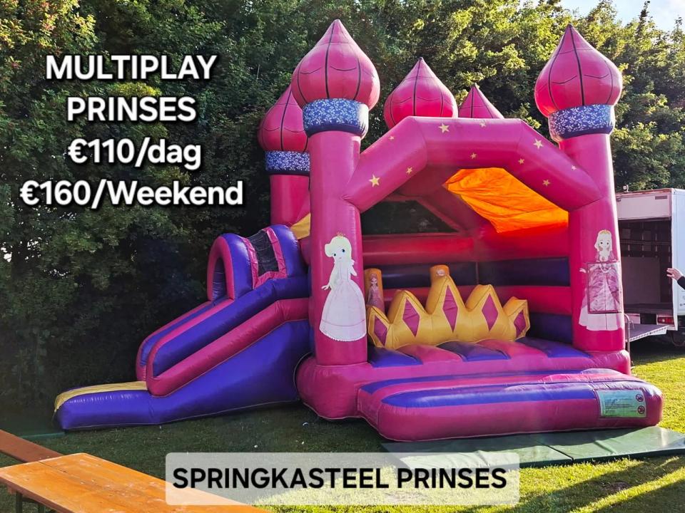 Springkasteel Prinses