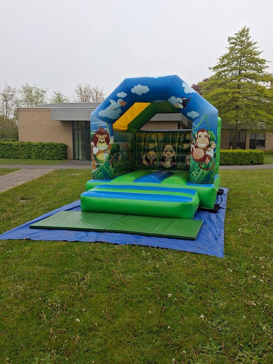 Springkasteel Jungle