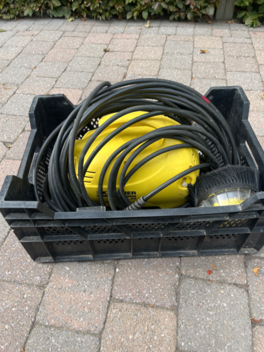 Hogedrukreiniger Karcer + rat 15m