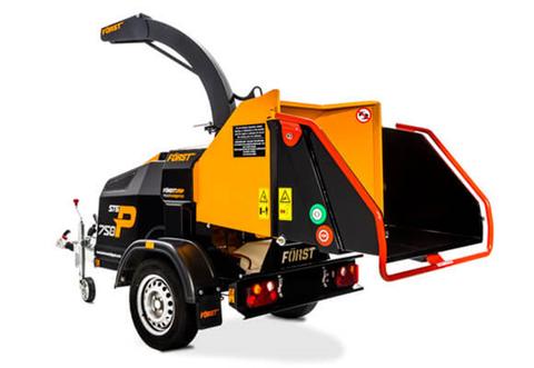 Houthakselaar Först ST6P op aanhangwagen (benzine, tot Ø 16 cm)
