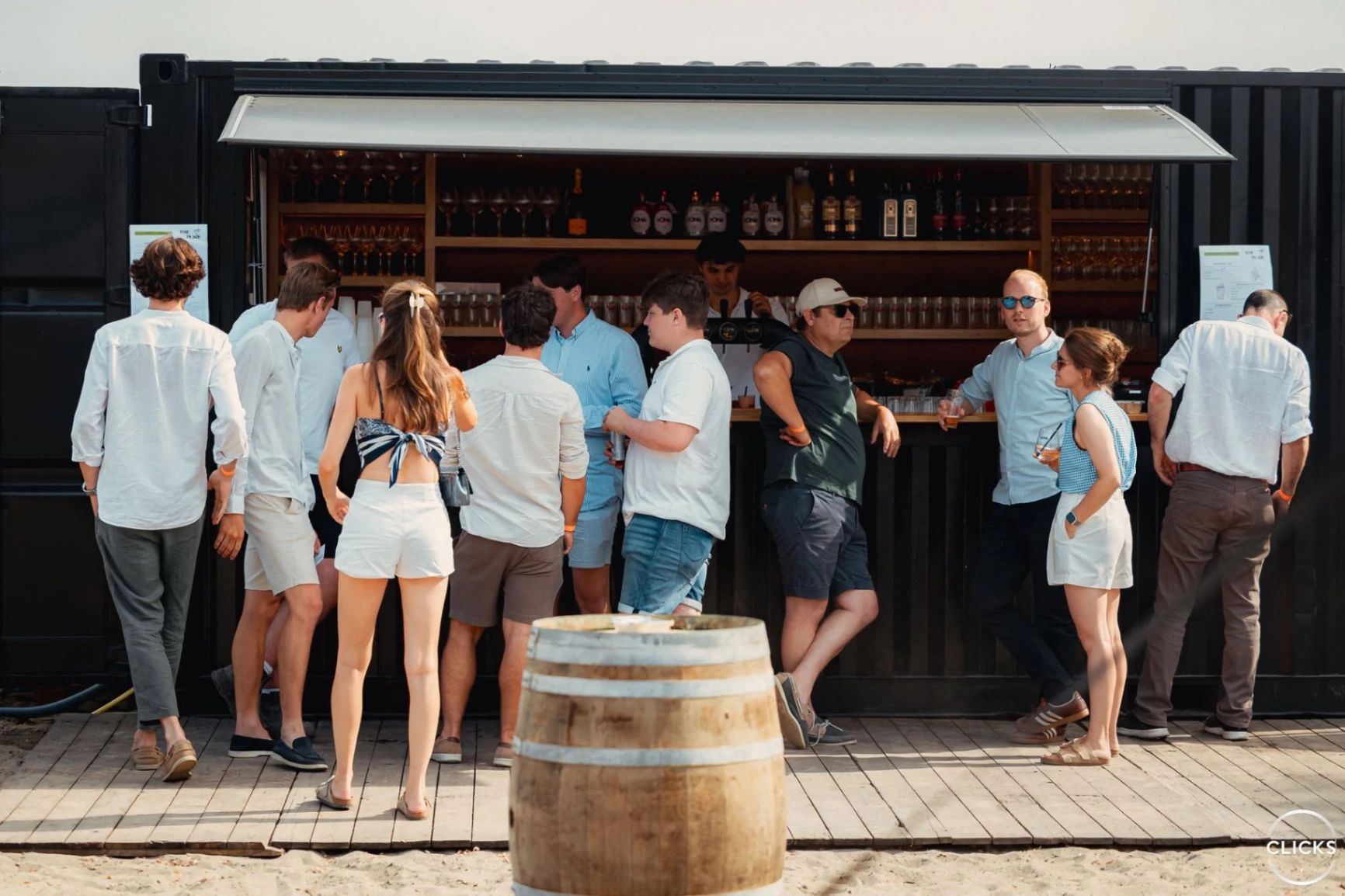 Containerbar, bar, mobiele bar