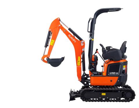 Mini graafmachine - 1 ton