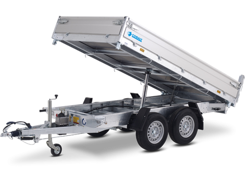 Elektrische kipaanhangwagen 3500 kg