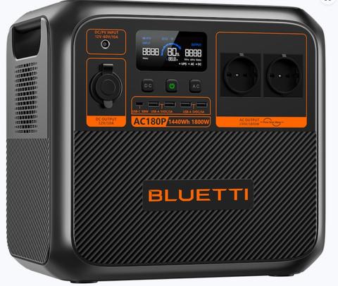 Off Grid Power Station Bluetti AC180P