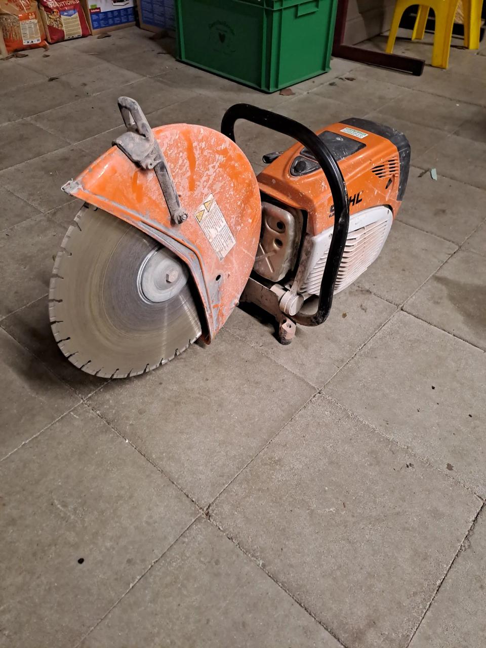 Doorslijper stihl ts800