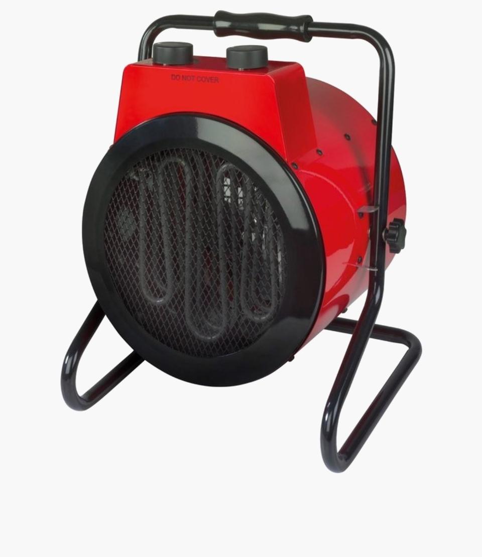 Warmteblazer voor tent of gebouw