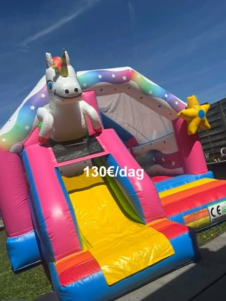 springkasteel unicorn